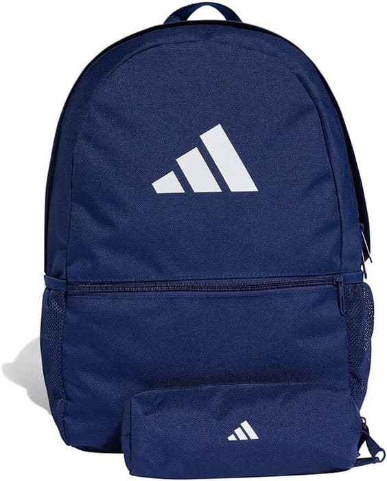 Adidas Unisex Pencil Case Backpack, Dark Blue/white, One Size, £12.50 at Amazon