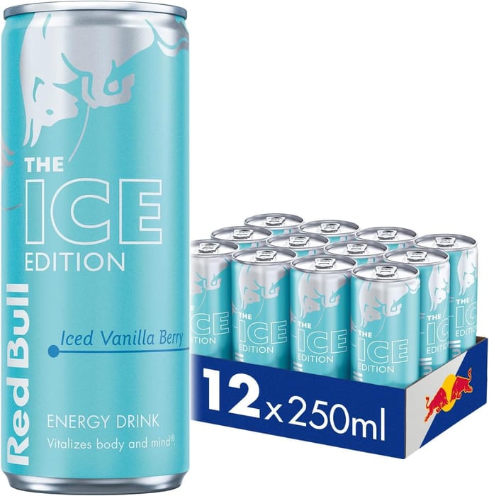 Red Bull Winter Iced Vanilla Berry, 12 X 250 Ml - £8.99 S&S, £9.99 at ...