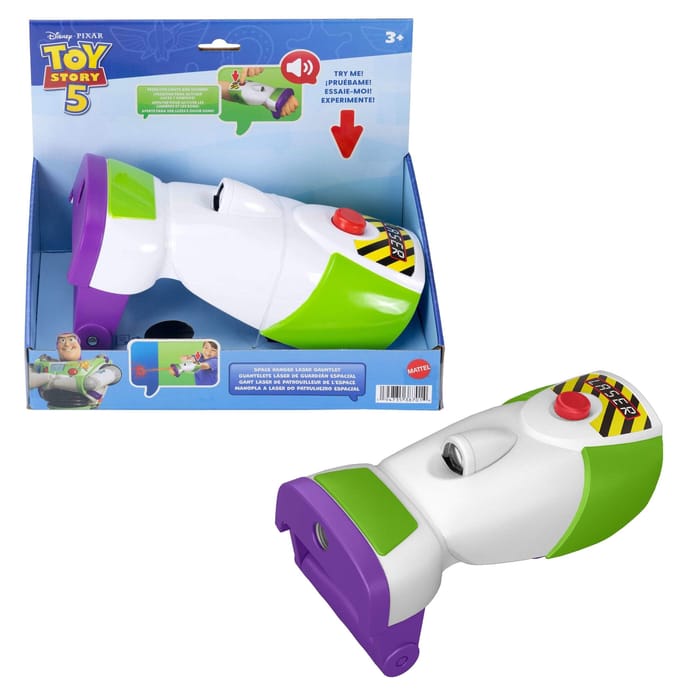 Code Rangers Geek Mattel Toy Story 5 Space Ranger Laser Gauntlet, £19.50 at Amazon
