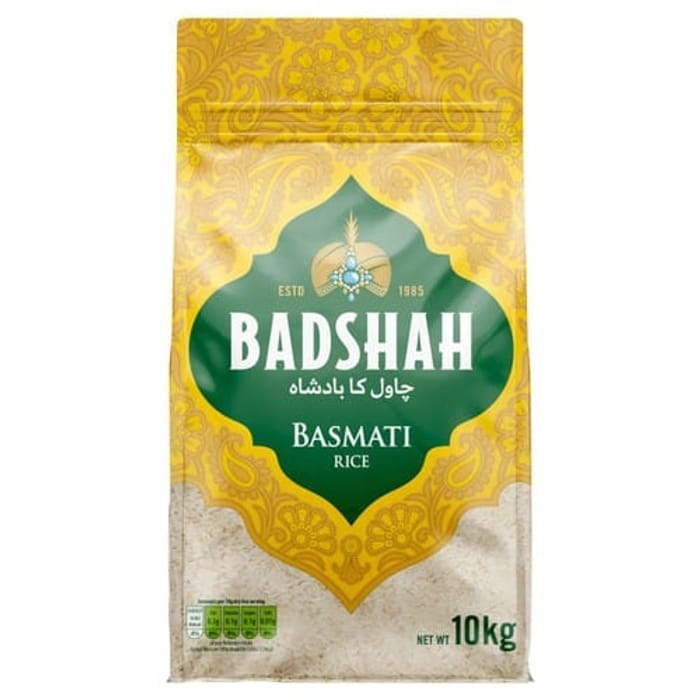 Sujeck Rice Badshah Basmati Rice 10kg, £10.50 at Morrisons