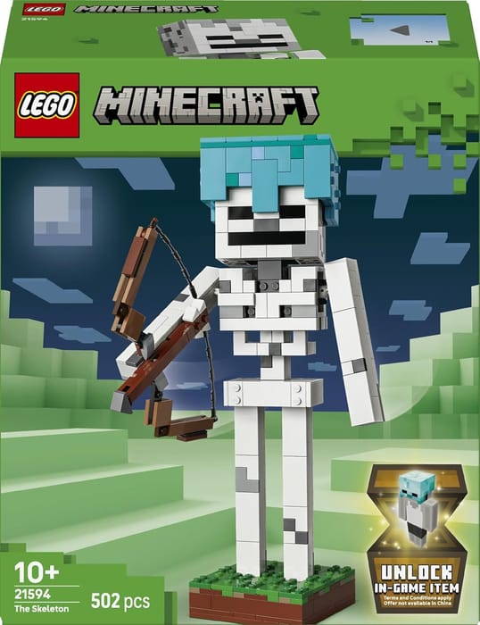 LEGO Minecraft Skeleton 21594, £28.79 at Amazon