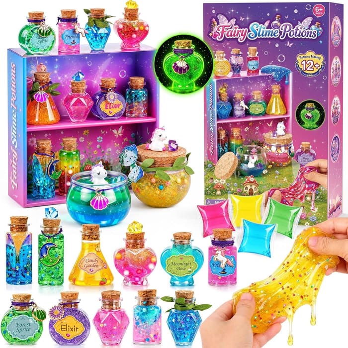 Slime Set Kit Mystery Potion Making Kit for Kids, Slime Craft Set, £14.50 at Amazon