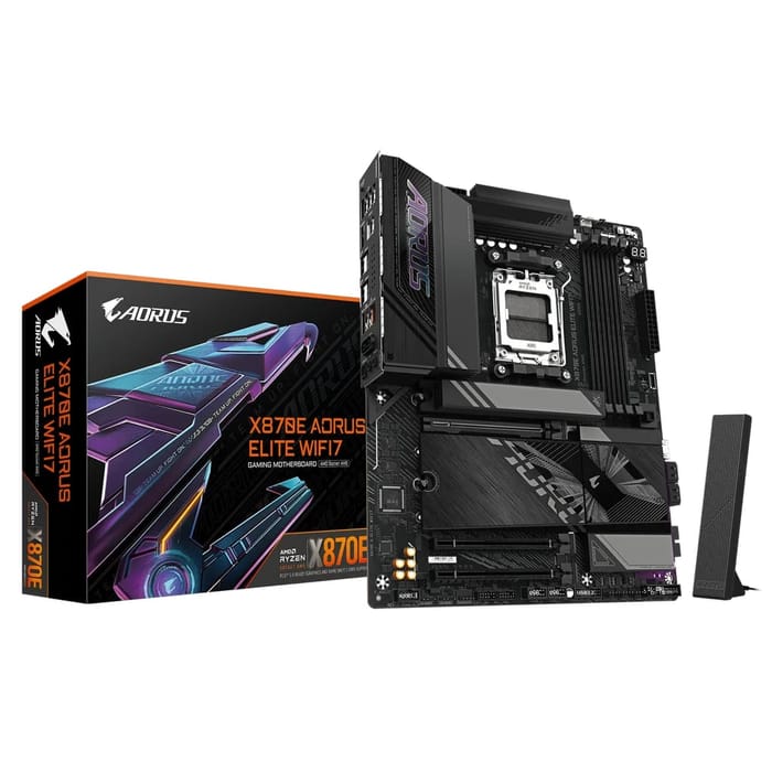 Gigabyte X870E Aorus Elite WiFi 7 ATX AM5 Motherboard, £202.30 at ...