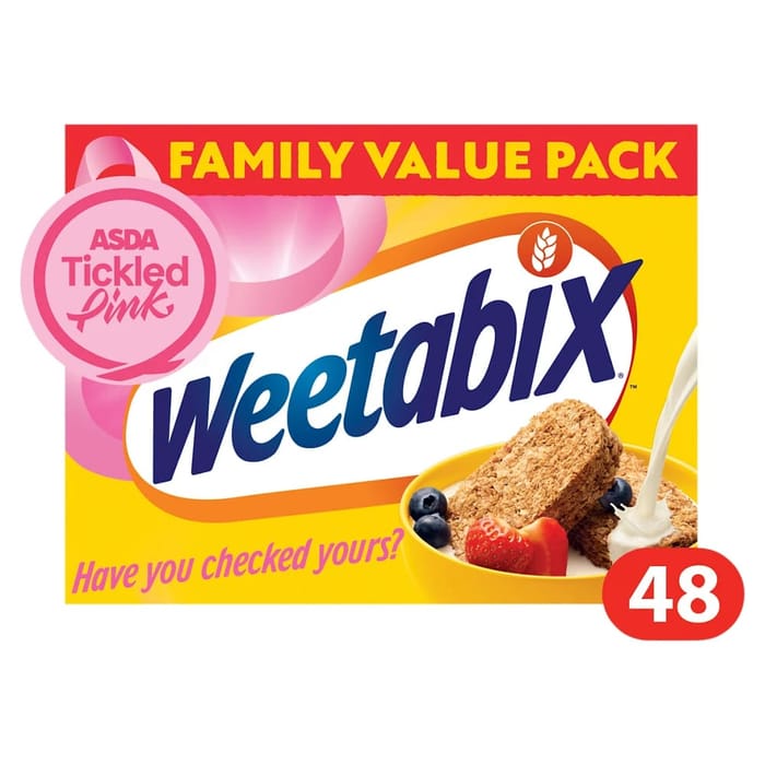 Simba Salt Weetabix Original Cereal - 48 Pack, £4.50 at ASDA