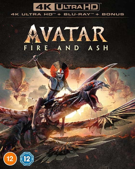 Avatar: Fire and Ash 4K Ultra HD Blu-Ray [Region Free], £20 at Amazon