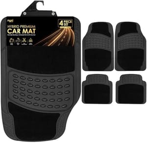 Nyxi 4 Piece Rubber Car Mat