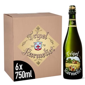 Tripel Karmeliet Belgian Craft Beer, 6 X 750 Ml