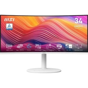 MSI CMS Modern MD342CQPW UltraWide Quad HD 34-Inch Curved Monitor