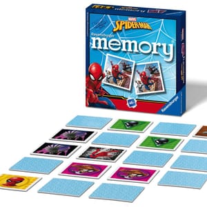 Ravensburger Marvel Spider-Man Memory Card Game for Kids 48 Cards