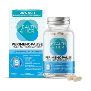 Health & Her Perimenopause Multi Nutrient Supplement 60 Capsules