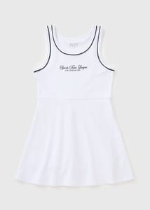 Souluxe Girls White Sports Dress (7-15yrs)