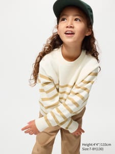 Washable Milano Ribbed Jumper (Striped)