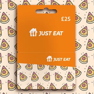 Just Eat Gift Card - UK Redemption - Delivered by Post - £25