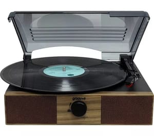 GROOV-E Retro Series Belt Drive Bluetooth Turntable - Wood