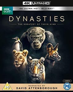 Dynasties 4K Ultra HD Blu-Ray 2018