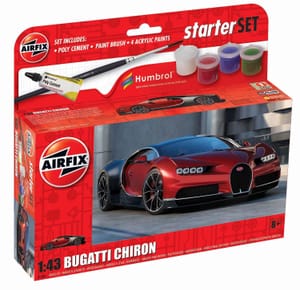 Airfix Starter Set A55005 Bugatti Chiron Model Kit