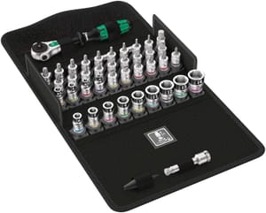 Wera Zyklop Speed 8100 All-in Ratchet Set, 1/4" Drive