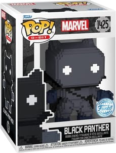 Funko Pop! Marvel: 8-Bit - Black Panther - Marvel Comics - Collectable