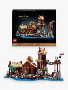 LEGO Ideas Viking Village Medieval Building Set 21343