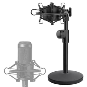 AT2020 Adjustable Desktop Mic Stand with Shock Mount