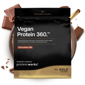 Protein Works Vegan Protein 360 Gold Chocolate Silk 500g