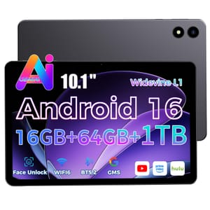 RebotAi 2026 Tablet 10.1, Gemini AI, 16GB/64GB, GMS, WiFi6 BT5.2