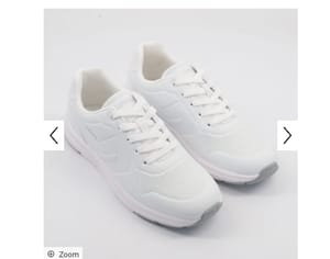 Levis White Larry J Style Trainers