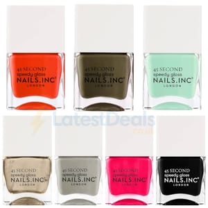 Nails Inc 45-Second Speedy Gloss Nail Polish, 14ml (Various Colours)
