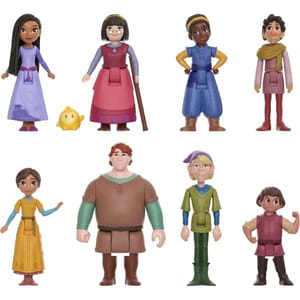Disney Wish the Teens Pack of 8 Dolls and Star Figure