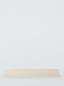 John Lewis Matt Lacquer Shelf, 91cm, Greige