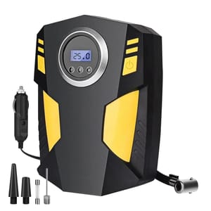 Portable Digital Corded Air Compressor 12V with LED Display