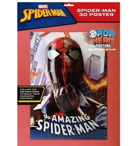 13 Build Your Own 3D PopHeads Posters, From Spider-Man To Minions