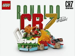 LEGO Editions Cristiano Ronaldo Football Highlights Construction Set 43012