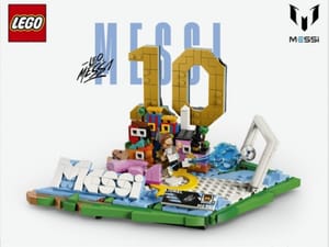 LEGO Editions Lionel Messi Football Highlights Construction Set 43011
