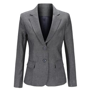 YYNUDA Women's Slim Fit Grey Blazer