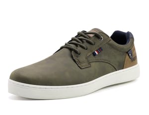 Pyrathon Mens Casual Trainers Khaki 7UK