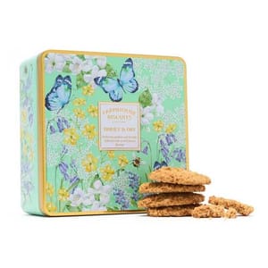English Garden Honey and Oat Biscuits in Tin