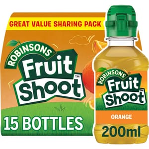 Fruit Shoot Orange Kids Juice Drink 15 X 200ml