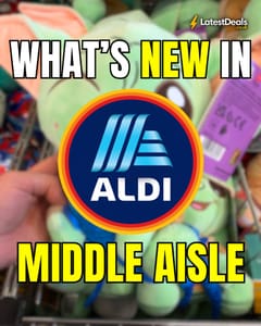 What's NEW in Aldi's Middle Aisle? (Watch Video)