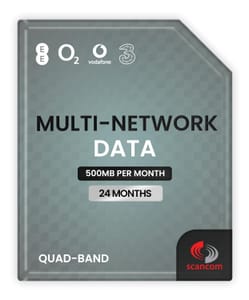 Multi-Network Data SIM, 24-Month Monthly Renewal, EE/Three/O2/Vodafone