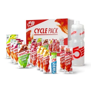 HIGH5 Cycle Pack - Energy Hydration & Recovery + 750ml Bottle (£6.75/£6.37 S&S)