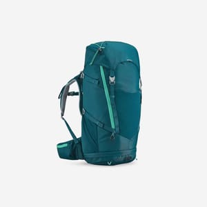 Kids Comfortable and Ventilated Hiking Backpack 40 + 10 L, MH900 - Blue