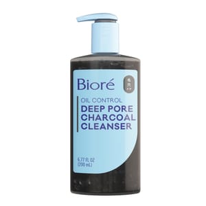 Biore Deep Pore Activated Charcoal Cleanser, 200ml (£1.52/£1.36 S&S)