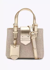 Carvela Gold Metallic Tote Bag