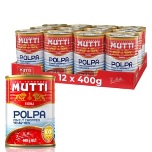 Mutti Finely Chopped Tomatoes 400g Pack of 12