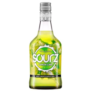 Sourz Lemon & Lime Liqueur 700ml 15% ABV