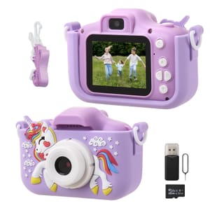Warmiehomy Unicorn Kids Camera with 2.0 Inch HD Screen