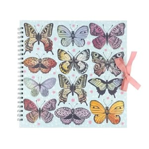 Spiral Bound Butterfly Scrapbook
