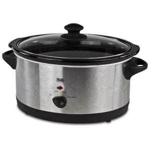 Kitchen Master Silver 3.5L Slow Cooker
