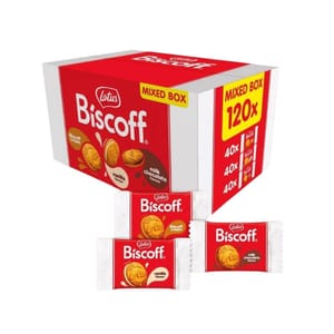 Lotus Biscoff Sandwich Assortment -120 Individually Wrapped Biscuits